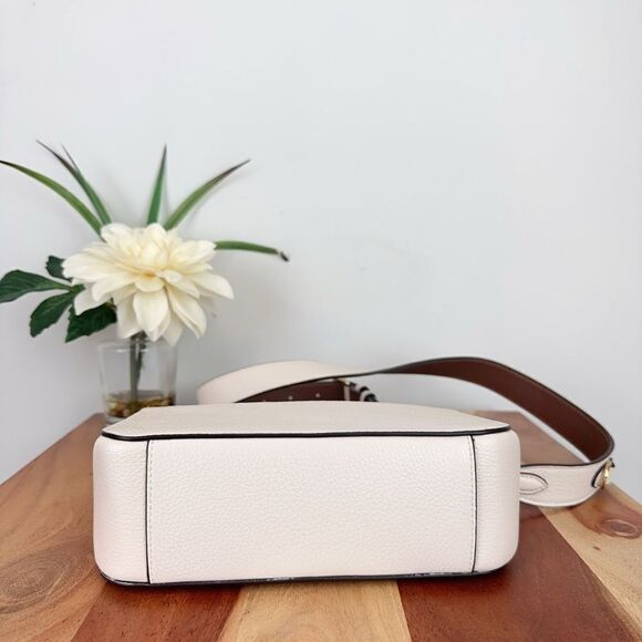 Bundle NWT Coach Logan Messenger and Corner zip Wristlet‎ With Coach Stripe - Picture 6 of 14